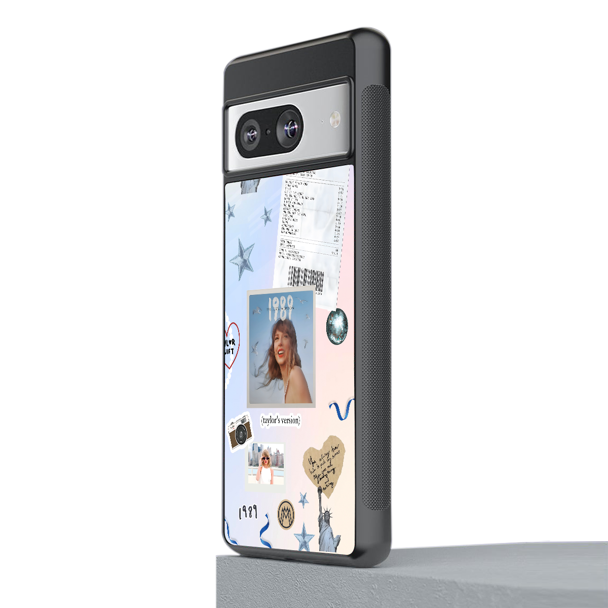 taylor mix back phone cover | glass case for Google Pixel 8