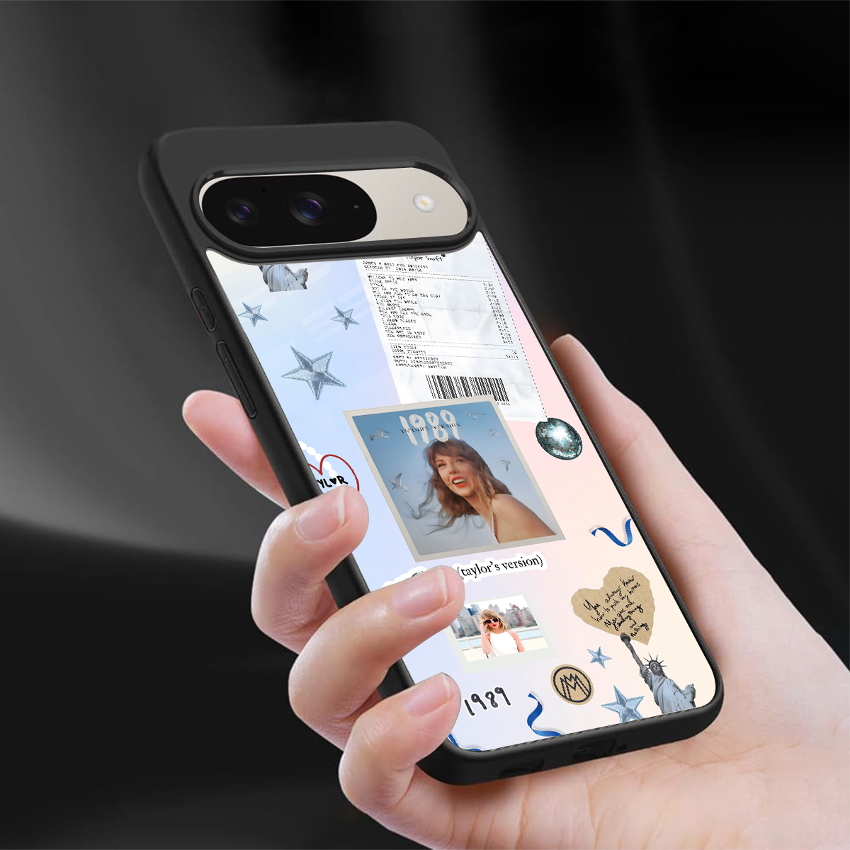 taylor mix back phone cover | glass case for google pixel 9