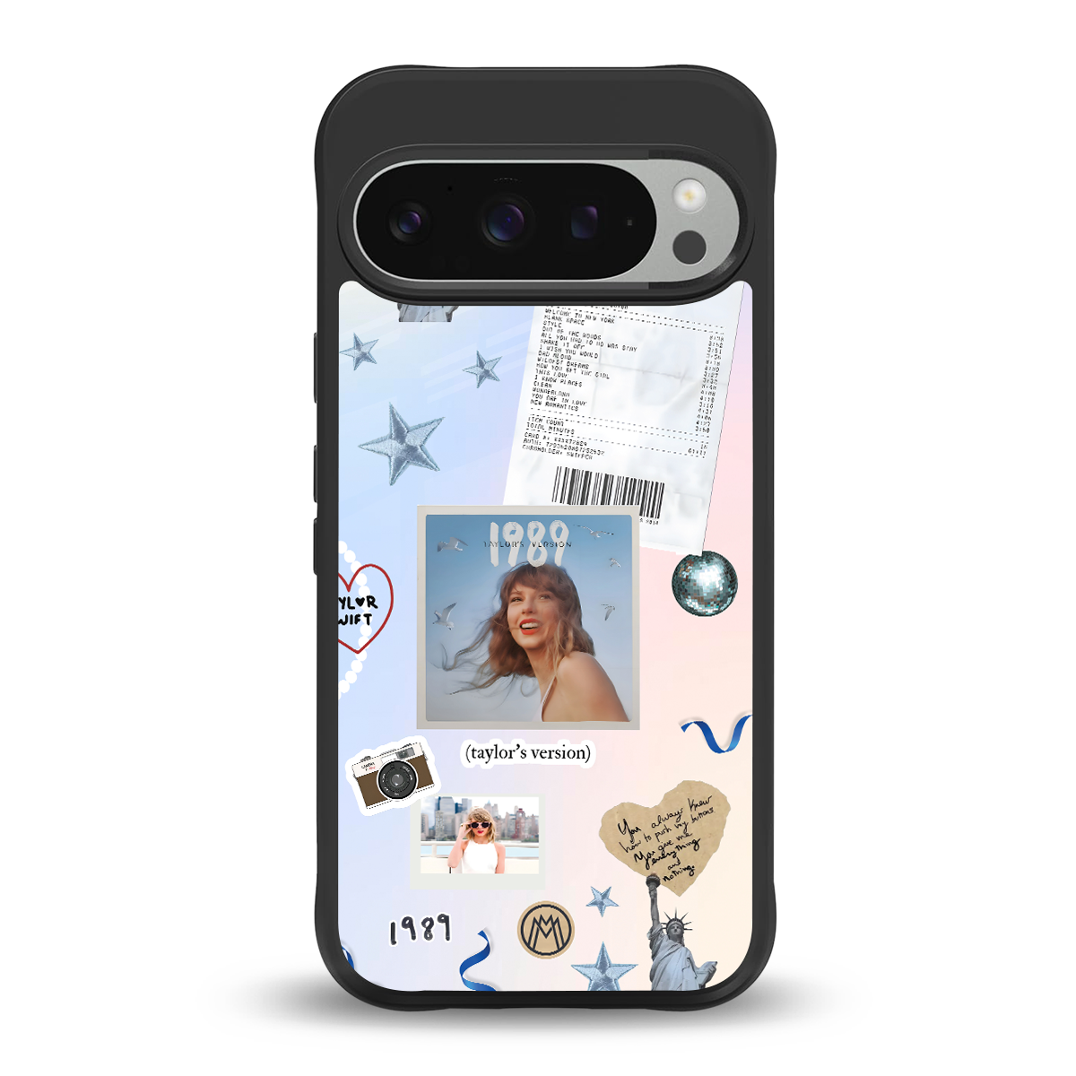taylor mix back phone cover | glass case for google pixel 9 pro xl