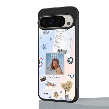 taylor mix back phone cover | glass case for google pixel 9 pro xl