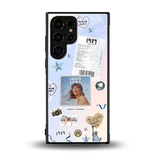 taylor mix back phone cover | glass case for samsung galaxy s24 ultra