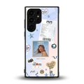 taylor mix back phone cover | glass case for samsung galaxy s23 ultra