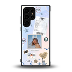 taylor mix back phone cover | glass case for samsung galaxy s23 ultra