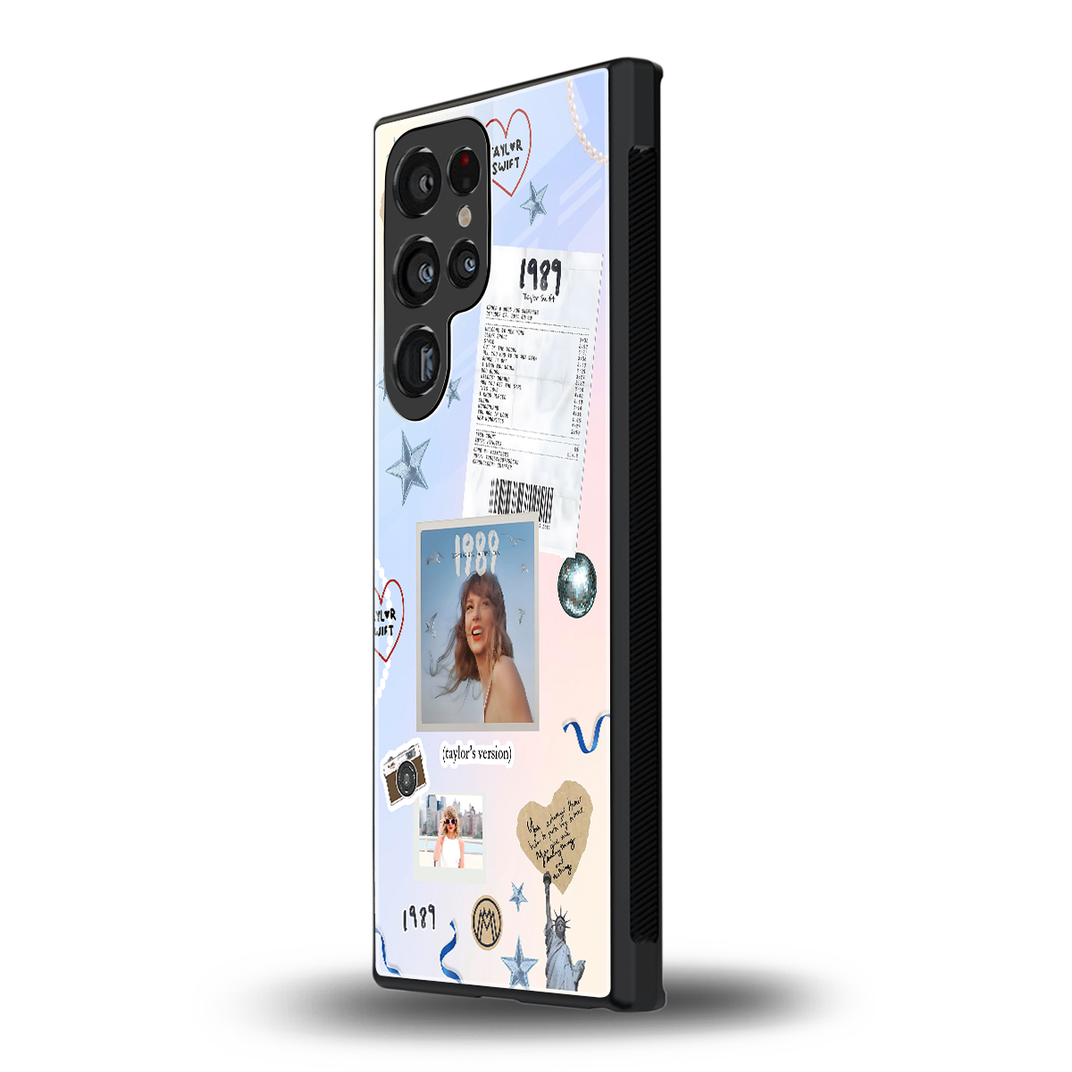 taylor mix back phone cover | glass case for samsung galaxy s23 ultra