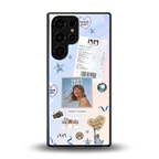 taylor mix back phone cover | glass case for samsung galaxy s25 ultra