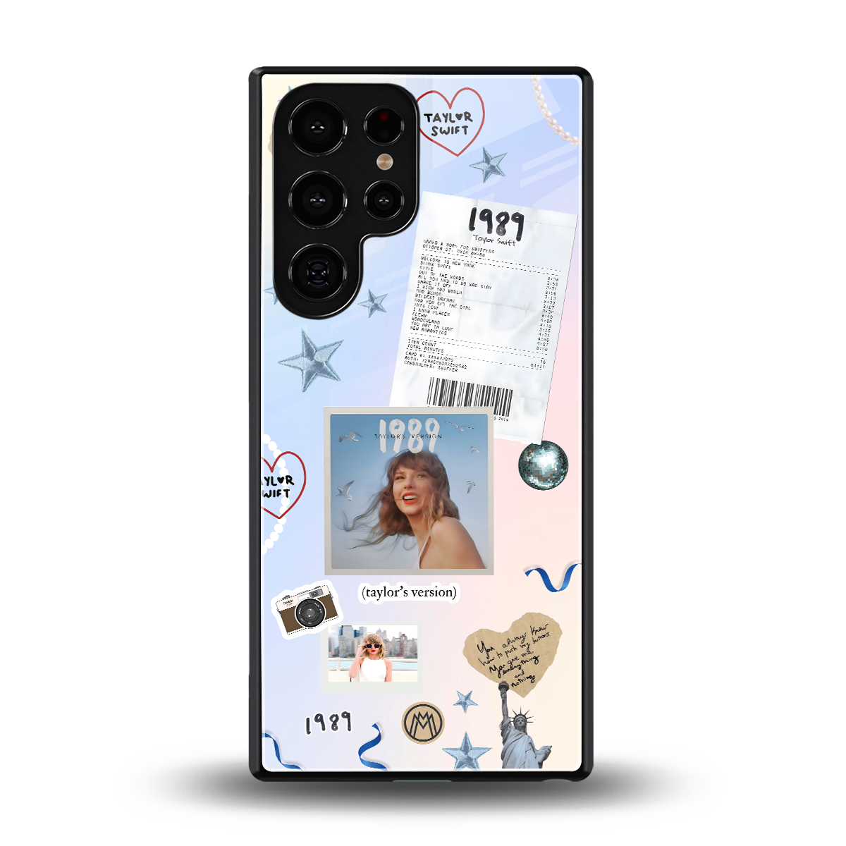 taylor mix back phone cover | glass case for samsung galaxy s25 ultra
