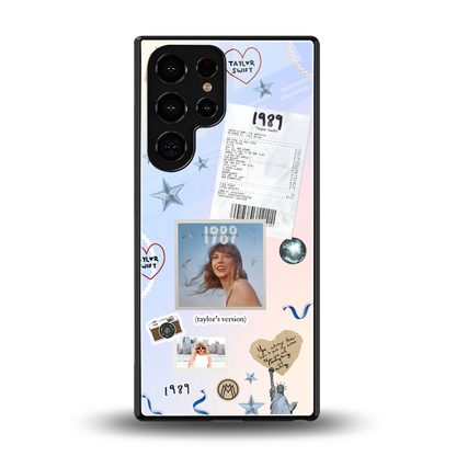 taylor mix back phone cover | glass case for samsung galaxy s25 ultra