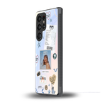 taylor mix back phone cover | glass case for samsung galaxy s25 ultra
