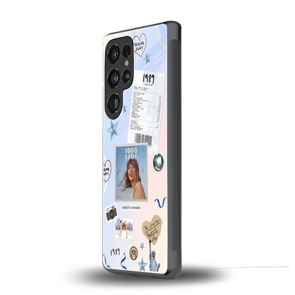 taylor mix back phone cover | glass case for samsung galaxy s25 ultra