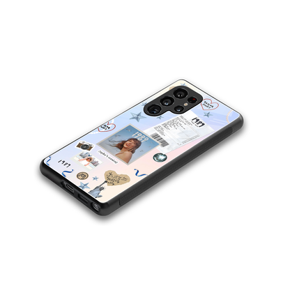 taylor mix back phone cover | glass case for samsung galaxy s25 ultra