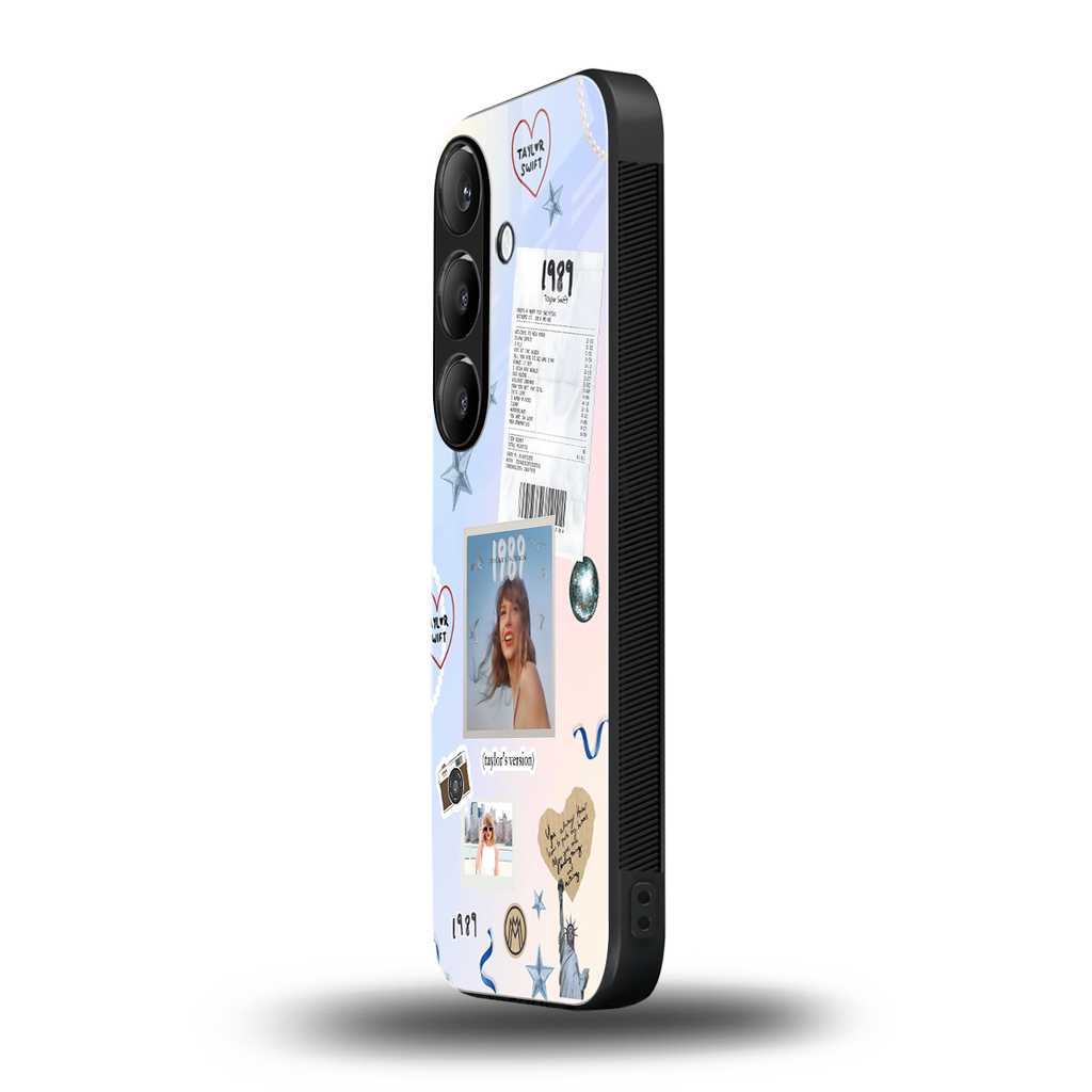 taylor mix back phone cover | glass case for samsung galaxy s24