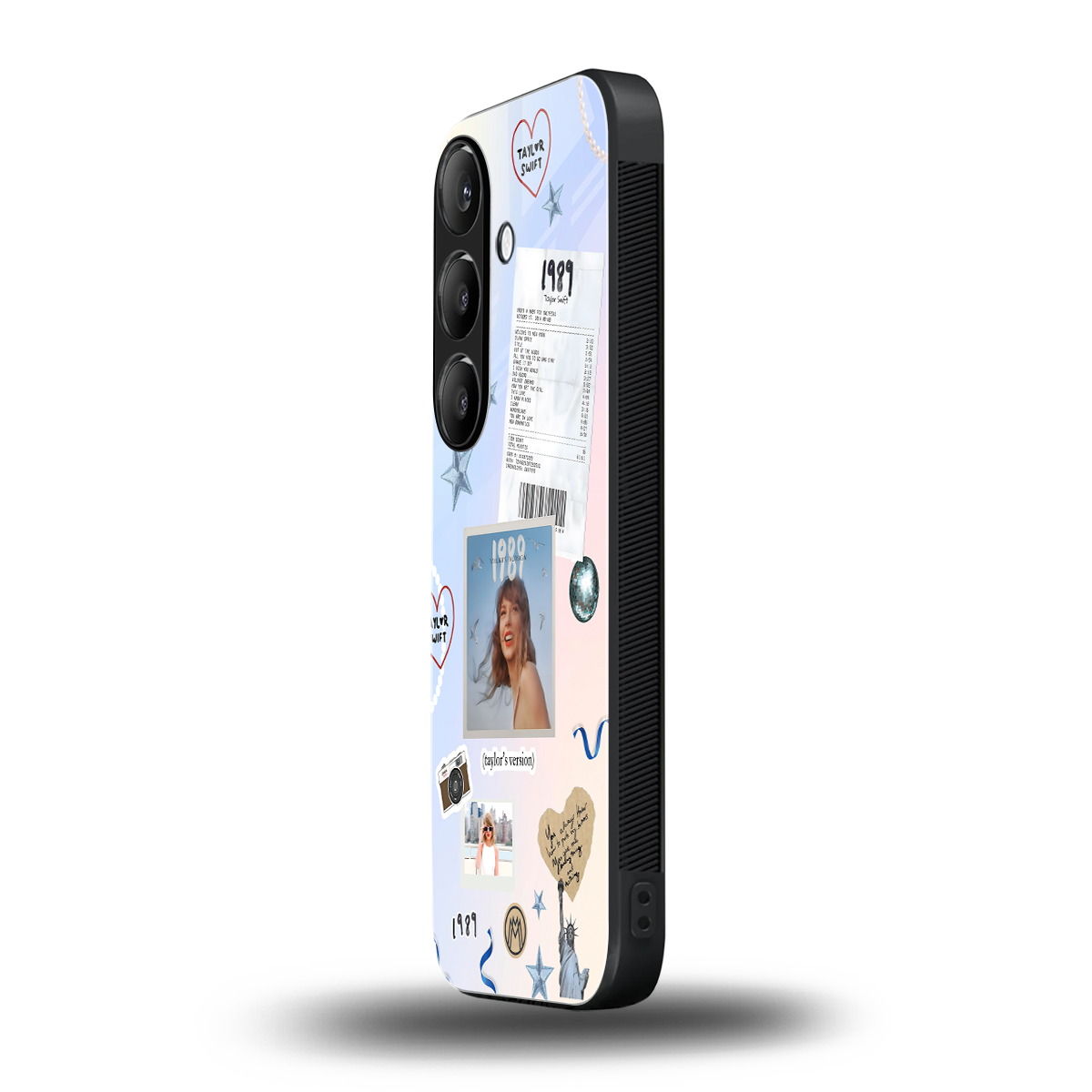 taylor mix back phone cover | glass case for samsung galaxy s23