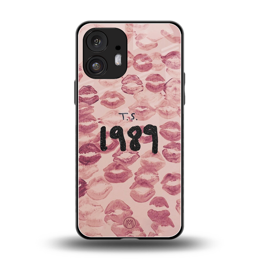 taylor swift 1989 back phone cover | glass case for nothing phone 2