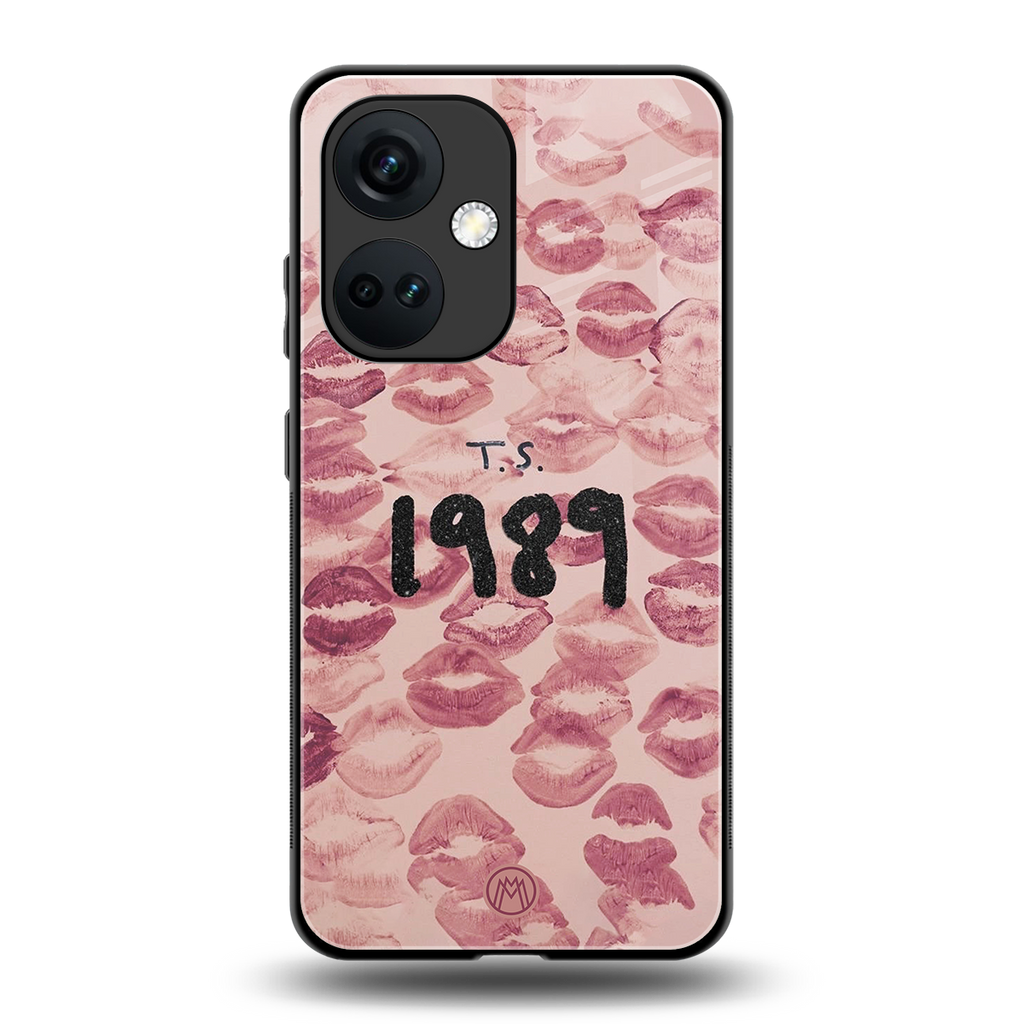taylor swift 1989 back phone cover | glass case for oneplus nord ce 3