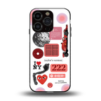 taylor swift fusion back phone cover | glass case for iphone 13 pro