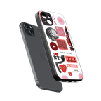 taylor swift fusion back phone cover | glass case for iphone 14 plus