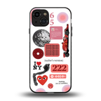 taylor swift fusion back phone cover | glass case for iphone 15