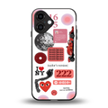 taylor swift fusion back phone cover | glass case for iphone 16