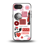 taylor swift fusion back phone cover | glass case for iphone 16e