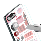 taylor swift fusion back phone cover | glass case for iphone 16e