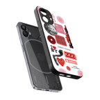 taylor swift fusion back phone cover | glass case for nothing phone 2