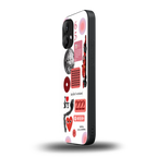taylor swift fusion back phone cover | glass case for nothing phone 2