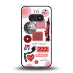 taylor swift fusion back phone cover | glass case for nothing phone 2a