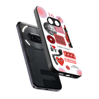 taylor swift fusion back phone cover | glass case for nothing phone 2a