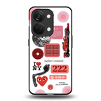 taylor swift fusion back phone cover | glass case for oneplus nord 3