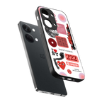 taylor swift fusion back phone cover | glass case for oneplus nord 3
