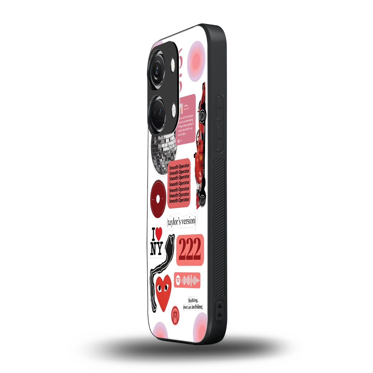 taylor swift fusion back phone cover | glass case for oneplus nord 3