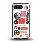 taylor swift fusion back phone cover | glass case for oneplus nord 4