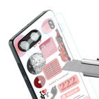 taylor swift fusion back phone cover | glass case for oneplus nord 4