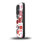taylor swift fusion back phone cover | glass case for oneplus nord ce 3