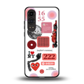 taylor swift fusion back phone cover | glass case for oneplus nord ce 4 lite