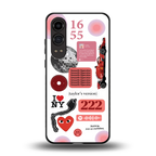 taylor swift fusion back phone cover | glass case for oneplus nord ce 4 lite