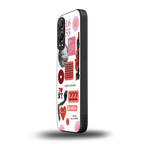 taylor swift fusion back phone cover | glass case for oneplus nord ce 4 lite