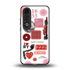 taylor swift fusion back phone cover | glass case for oneplus nord ce 4