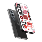 taylor swift fusion back phone cover | glass case for oneplus nord ce 4