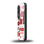 taylor swift fusion back phone cover | glass case for oneplus nord ce 4