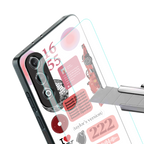taylor swift fusion back phone cover | glass case for oneplus nord ce 4