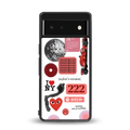 taylor swift fusion back phone cover | glass case for google pixel 6