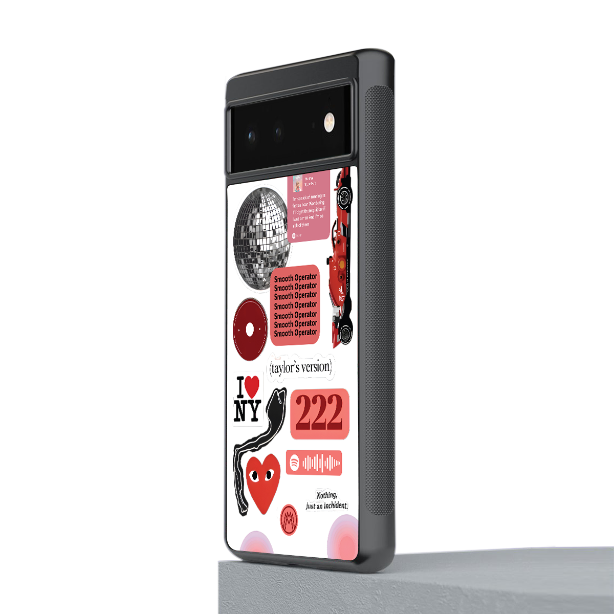 taylor swift fusion back phone cover | glass case for Google Pixel 6A