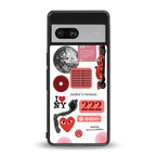 taylor swift fusion back phone cover | glass case for Google Pixel 7