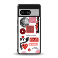 taylor swift fusion back phone cover | glass case for Google Pixel 8