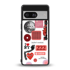 taylor swift fusion back phone cover | glass case for Google Pixel 8