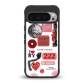 taylor swift fusion back phone cover | glass case for google pixel 9 pro