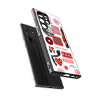 taylor swift fusion back phone cover | glass case for samsung galaxy s23 ultra