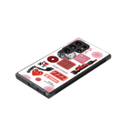 taylor swift fusion back phone cover | glass case for samsung galaxy s23 ultra