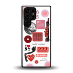 taylor swift fusion back phone cover | glass case for samsung galaxy s25 ultra